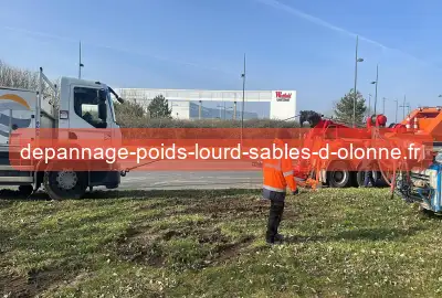 Treuillage poids lourd